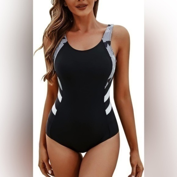 Other - One Piece Athletic Swimsuit Racerback Sports Training Bathing Suit sz XL